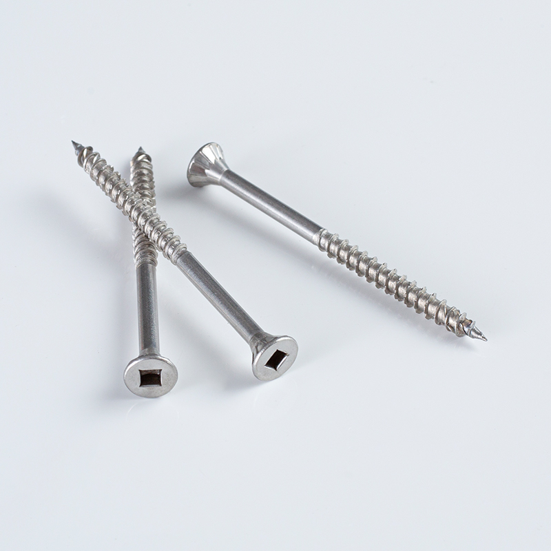 5.0×75 SS304 Vierkantantrieb Senkkopfschraube aus Edelstahl