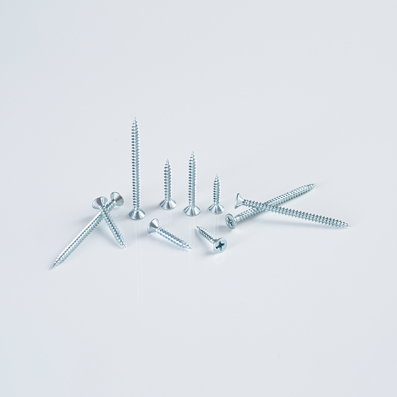 Leichtmetall-Stahl-Senkrippenschraube 3,5×7×22-51 Cr6 verzinkt