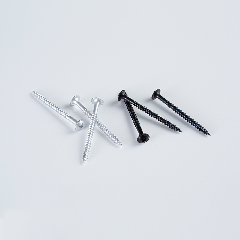 T17 Neue Halbgewindeschraube 3.7×30–50 Ruspert (Silber/Schwarz)