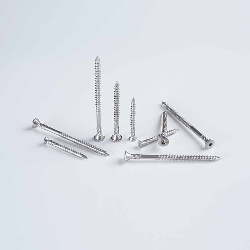 SS304 Torx Flachkopf Großer Senker mit Federpunkt 12G x 65-90 T25 A2